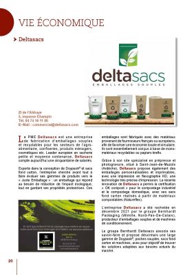 Lisez l'article dédié à Deltasacs dans le Pont-Évêque Mag.