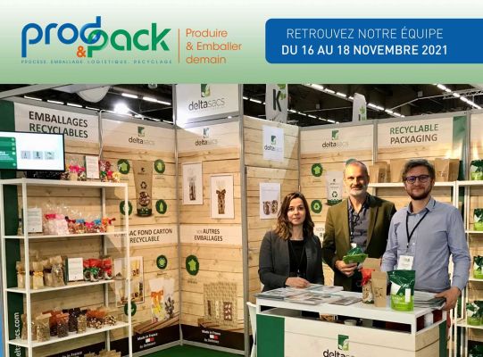 En novembre,  nous vous donnons rendez-vous au salon Prod&Pack