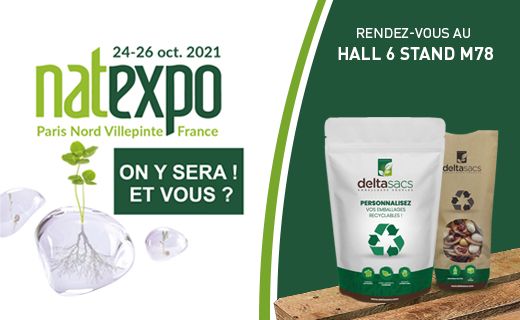 Cette année, retrouvez-nous au salon Natexpo à Paris